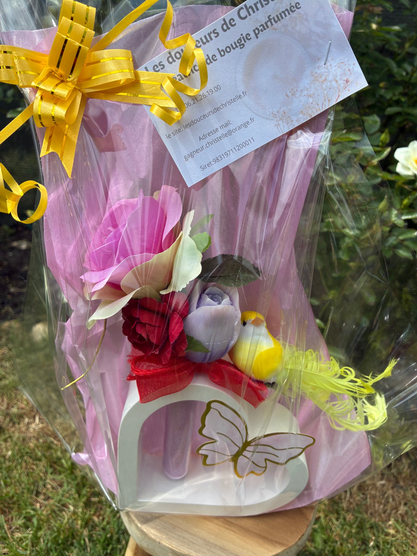 Décoration cœur et fondant parfumée