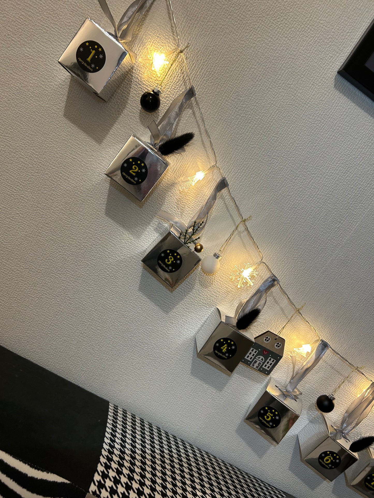 Calendrier de l’Avent guirlande lumineuse