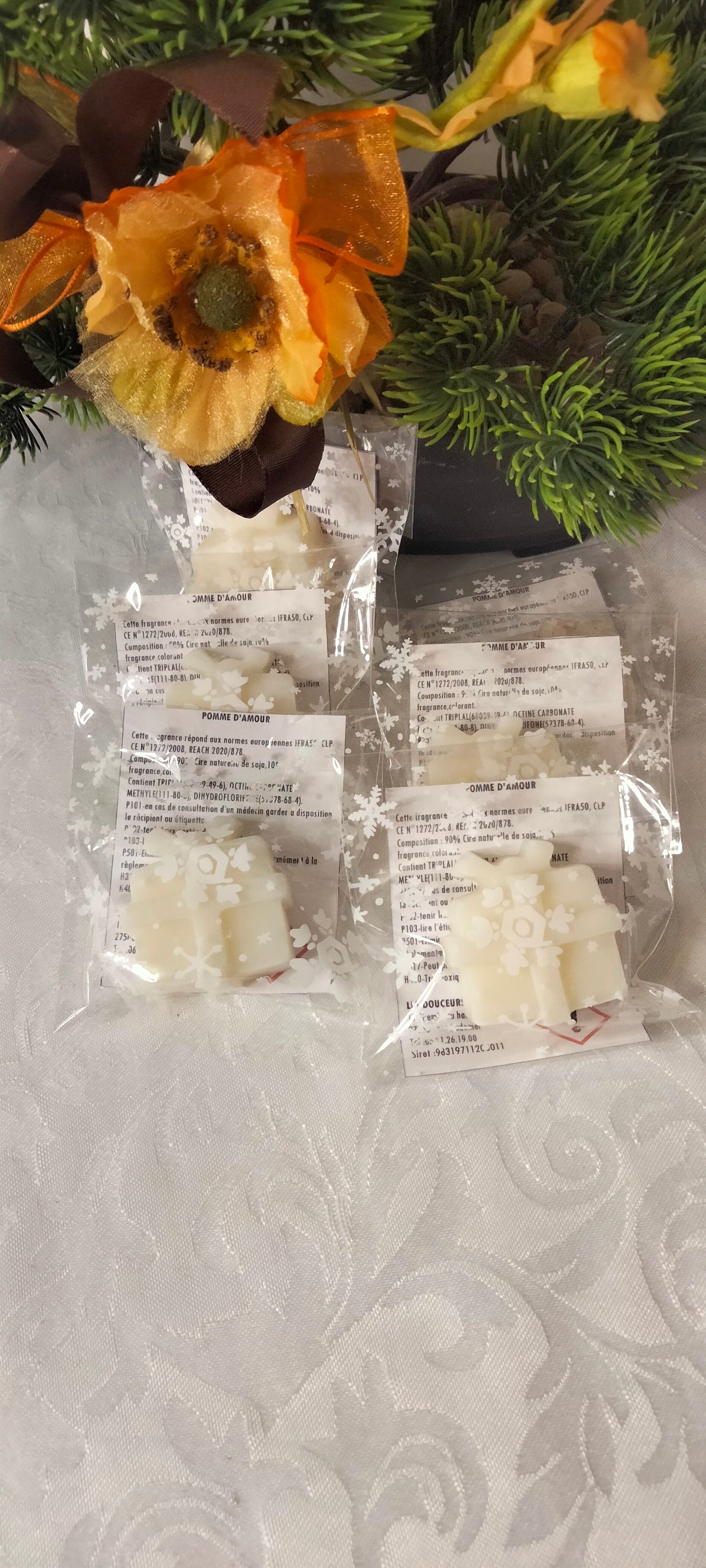 Fondant parfumée de noël